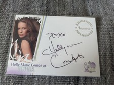 2006 Charmed Destiny Autograph Holly Marie Combs as Piper Auto A-1 picture