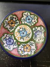 Talavera Mexican Pottery Small Bowl/Dish  3.5” picture