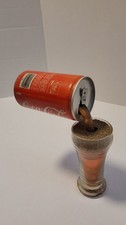 Geoffrey Rose ? Vintage Frozen Moments Coca-Cola Sculpture Can And Glass Rare picture