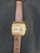 Vintage Bradley Mickey Mouse Digital Watch Swiss Made Working picture
