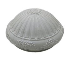 Vintage Frosted Glass Ceiling Light Shade 12