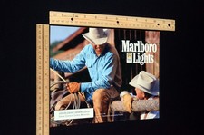 1999 Marlboro Lights Cigarettes Cowboy Magazine Page Print Ad Poster 90s 1990s picture