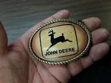 spec-cast john deere leather insert buckle picture