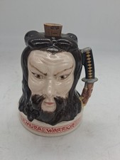 Royal Doulton Samurai Warrior Character Jug Jim Beam Bourbon England, With Cork picture