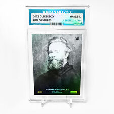 HERMAN MELVILLE Art Card 2023 GleeBeeCo Holo Figures Slabbed #HA1B-L Only /49 picture