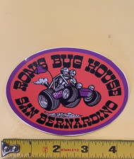 RON'S BUG HOUSE Repro of Vintage Off Road 4X4 BAJA VW RACING Sticker Decal picture