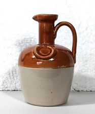 Antique Stoneware 1/4 Gallon Jug Donald Fisher Ye Monks Whisky Edinburgh. picture