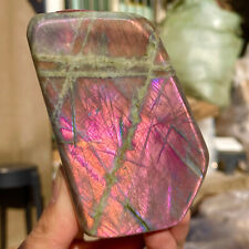 420g Natural Purple Labradorite Quartz Crystal Freeform Mineral Specimen picture
