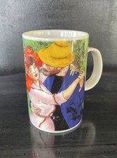 Vintage Chaleur Masters Ceramic Coffee Mug ft Dance At Bougival By Auguste R picture