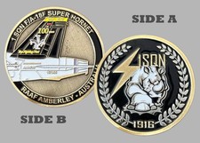 RAAF 1 SQN F/A-18F Super Hornet Challenge Coin  1#25 picture