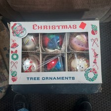 Vintage Jumbo Poland Christmas Ornaments picture