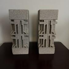 Vintage Frank Lloyd Wright Jones House Bookends picture