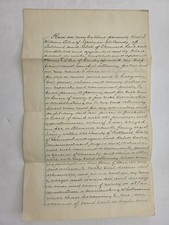 1887 antique WILLIAM OTIS danby vt POWER OF ATTORNEY HARRIS F OTIS DOCUMENT picture