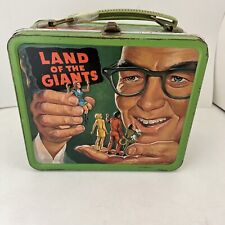 Vintage Land of the Giants Metal Embossed Lunchbox by Aladdin, No Thermos. ~1968 picture