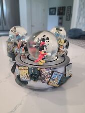 Vintage Rare Walt Disney Store Mickey Mouse Steamboat Movie Film Snow Globe picture