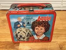 Rare 1981 Aladdin Annie Metal Lunchbox, Vintage picture