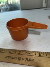 One 2/3 c Tupperware Measuring Cup- 2/3 , Cup Orange 763-6 picture