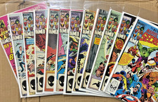 Marvel Secret Wars #1-12 Comics 1984 Series Complete (w/ #8 BLACK SUIT) picture