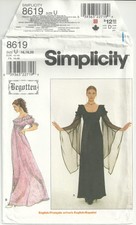 Uncut 1999 Sewing Pattern Simplicity 8619 Misses Dress Size 16-20 Bust:38-42 picture