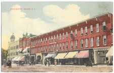 Malone NY Upper Main St Imperial Store 1915 Postmark Postcard picture