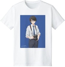 Kimi wa Houkago Insomnia Art T-Shirt White Mens L Japan Authentic picture