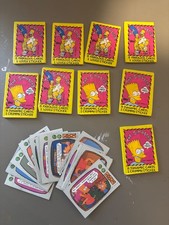1990 Topps Simpsons Trading Cards 2 new unopened sealed wax packs picture