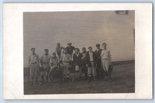 c1910's CC Baseball Team Member Player RPPC Photo Unposted Antique Postcard picture