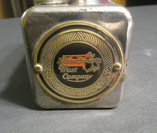 BANKERS SERVICE CORP. $ 5.00 GOLD SLOT  MASS. TRUST CO.  with 1 NEW KEY # 35 picture