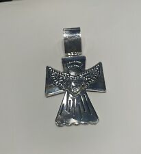 Angel Wings  Heart Cross Pendant Religious picture
