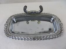 Vintage Irvinware Butter Tray Chrome Finish USA Tray Only #6671 picture