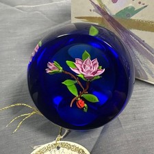 Caithness William Manson Rose Ladybird Paperweight Scotland New picture