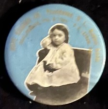 ANTIQUE Celluloid Advertising Pocket Mirror Hope Rubber Co Providence RI picture