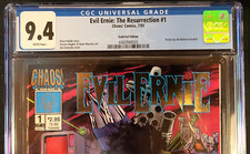 Evil Ernie: The Resurrection #1 CGC 9.4 Graded GOLD FOIL 1993 Chaos Comic Book picture