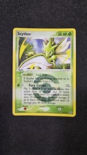 Nintendo Pokemon Scyther 29/112 Holo Reverse Rare English FiredRede LeafeGreen picture