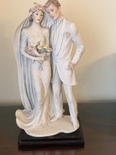 Florence by Giuseppe Armani Porcelain Wedding Couple Figurine 2002 picture