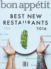 Bon Appetit Magazine Restaurant Issue 2016 Southern Cuisine Filipino Food & More picture