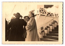 1940s Original Ladies At Grand Hotel Mackinac Island Michigan Photo (3.5in X 5) picture