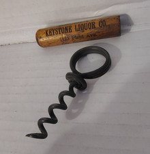 Rare 1902-1914 Keystone Liquor Co Seattle WA Pre Prohibition Pocket Corkscrew picture