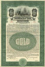 Norman Oil Corporation - $1,000 Bond - Oil Stocks and Bonds picture