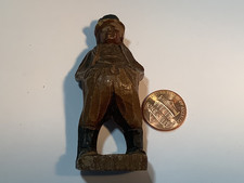 Vintage Hand Carved German Figurine Style Folk Art Wooden picture