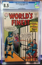 World's Finest Comics #145 CGC 8.5 DC 1964 High Grade Silver Age Superman Batman picture