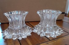 Vintage Partylight Pair of Aurora Pillar Candle Holders picture