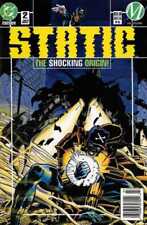 Static #2 Newsstand Cover (1993-1997) DC Comics picture