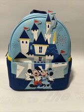 Disney Parks Disneyland 65th Anniversary Loungefly Mini Backpack Brand New picture
