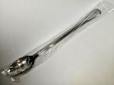 New STAINLESS STEEL Slotted Serving Spoon 18