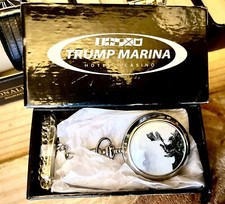 NEW President Donald J Trump Marina Hotel & Casino Limited Edition Pocket-watch picture