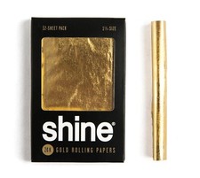 Shine 24k Gold King Size Rolling Papers picture