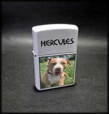 Zippo White Matte Lighter | Custom UV Printed: Personalized Photo Gift picture