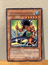 Yu-Gi-Oh Reinforcement of the Army / The Legendary Fisherman DB1-EN190 Misprint picture