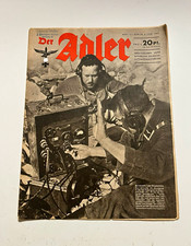 Der Adler WWII WW2 German Magazine Heft 12 Berlin 6 Juni 1944 picture